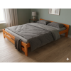 Dřevěná postel 160x200 masiv borovice - VMK6B