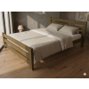 Dřevěná postel 200x200 masiv borovice - VMK11D