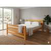 Dřevěná postel 140x200 masiv borovice - VMK11E