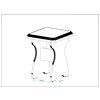 42577 1 taburet t 1 orech tmavy kozenka bordo