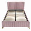 Postel KAISA (barva růžová, šířka 140 cm)