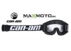 Okuliare CAN-AM Trail Goggles - čierne