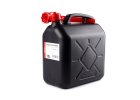 Kanister na benzín AMIO, čierny plastový - 10L