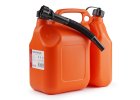 Kanister na benzín AMIO, dvojkomorový plastový - 6L + 2,5L