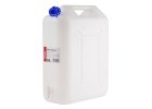 Kanister na vodu s kohútikom AMIO, biely - 20L