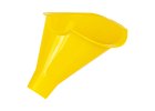 Plastový lievik AMIO, žltý - 10cm
