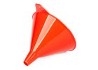 Plastový lievik AMIO, oranžový - 14cm