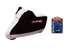 Krycia plachta na motocykle AQUATEC, sivo-čierna, S/M/L/XL/XXL