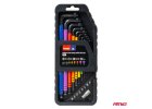 Imbusové kľúče so sadou bitov AMIO, CRV oceľ, 18ks