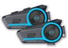 Bluetooth intercom ASMAX OHMI D9 Bluetooth 6 DUALL CLIP AMX 06EFIN101 S 2