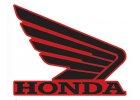 Samolepka HONDA, červená