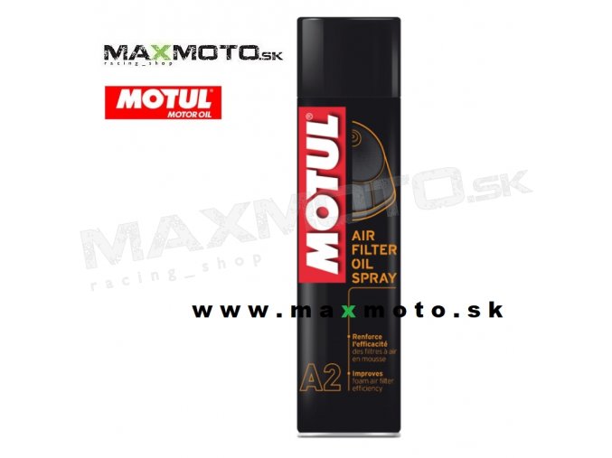 Sprej na vzduchove filtre MOTUL A2 AIR FILTER OIL SPRAY 400ml MU102986