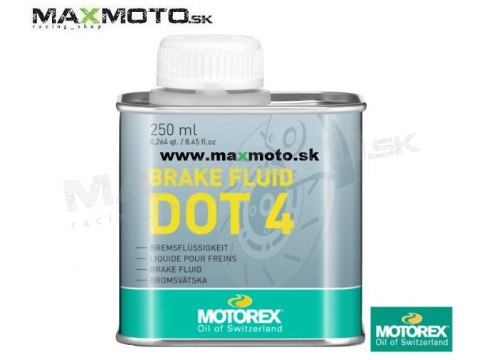 Brdzova kvapalina MOTOREX BRAKE FLUID DOT 4 250ml M039