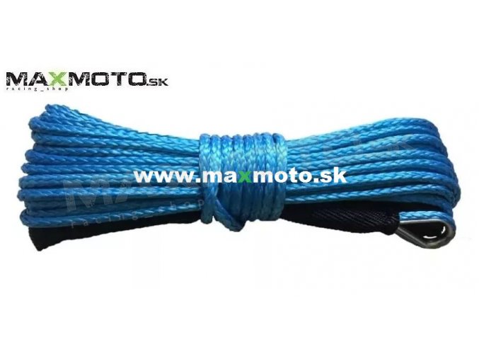 Synteticke lano k navijakom ATV UTV 15m 6mm 6 1111 modre