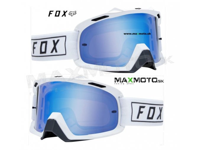 Okuliare FOX Air Space Gasoline NS biele MX19