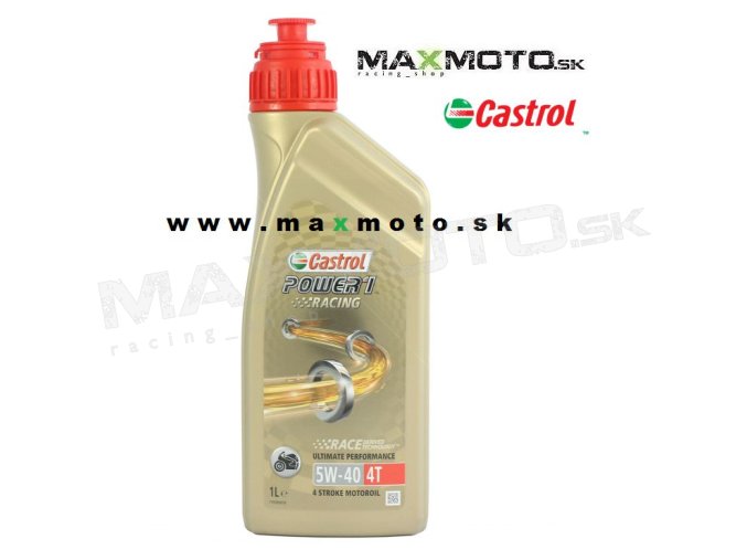 Olej CASTROL POWER 1 Racing 4T 5W40 1L CAS147