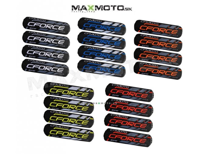 Navleky tlmicov CF MOTO CFORCE 4ks NOVY MODEL OS CF WHT OS CF BLU OS CF ORG OS CF YEL OS CF RED