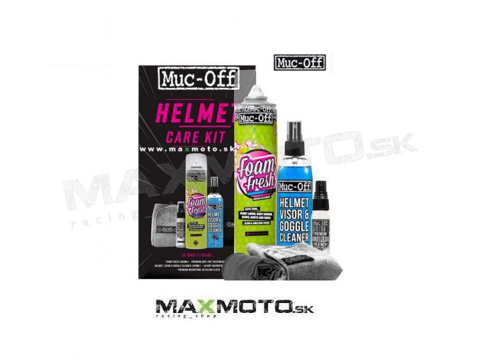 Sada na cistenie a starostlivost o prilbu MUC OFF HELMET CARE KIT 3704 0408 20803