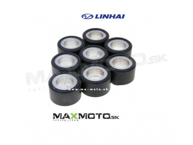 Komplet rolky variatora LINHAI 300 400 8ks LIN 27461 SET