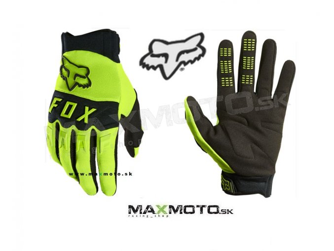 Rukavice FOX Dirtpaw Glove MX22 Fluo Yellow 25796 130
