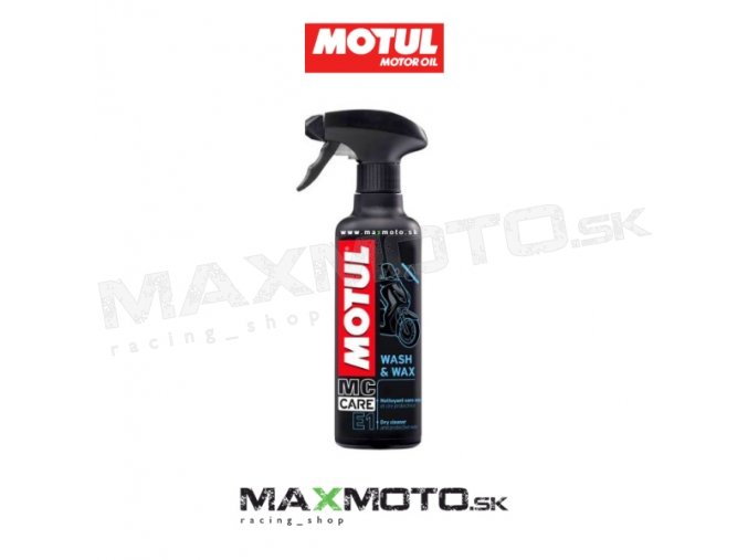Motul E1 Wash & Wax suchý čistiaci prostiedok MU102996