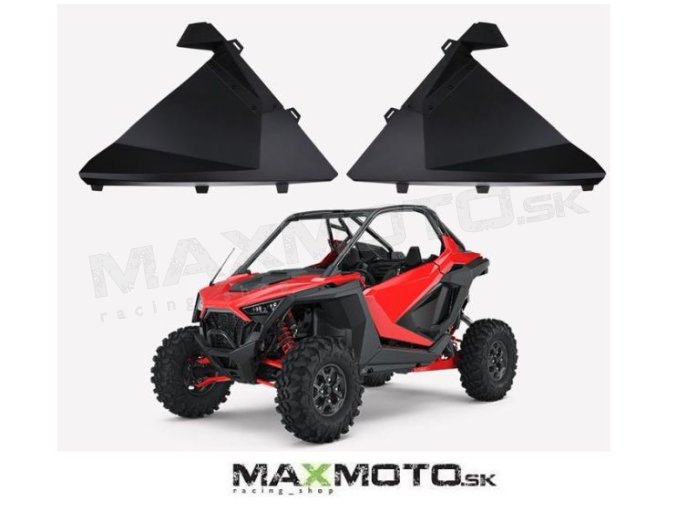 Sada spodnych panelov dveri POLARIS RZR PRO 2020 FTVDI 00201BK