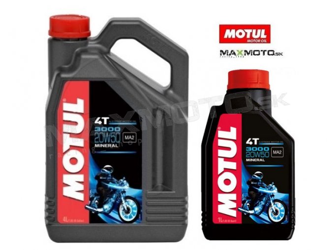 Olej MOTUL 3000 4T 20W50