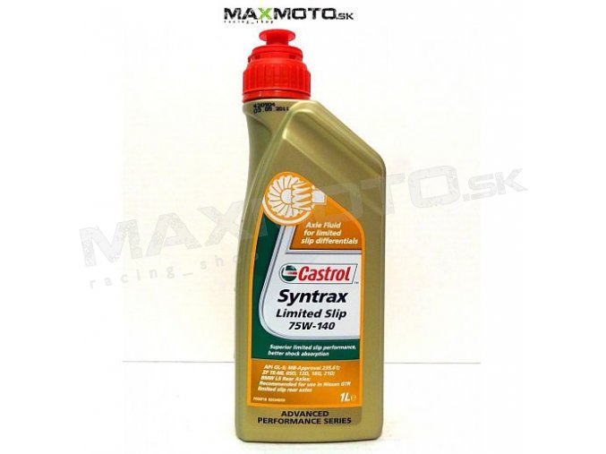 Prevodový olej Castrol Syntrax Limited Slip 75W140 /SAF - XJ/1