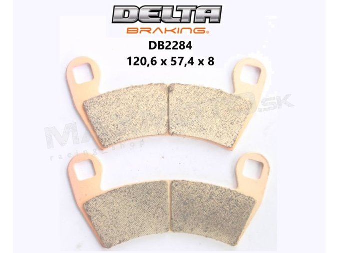 brzdove platnicky DB 2284 KH656 POLARIS RZR