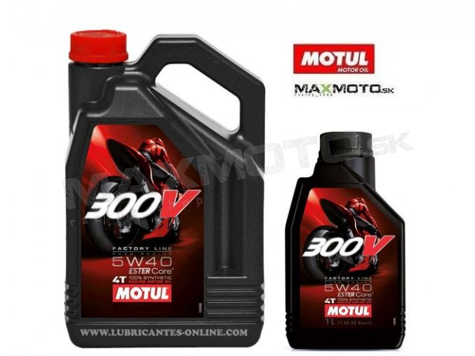 Olej MOTUL 300V 5W40 FACTORY LINE ROAD