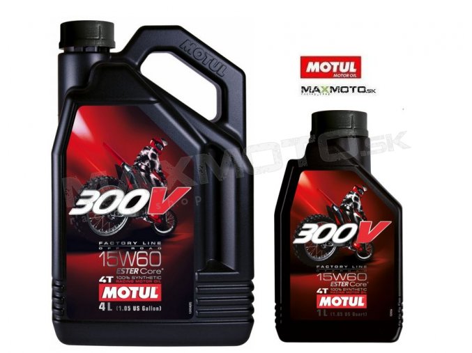 Olej MOTUL 300V 15W60 FACTORY LINE OFFROAD