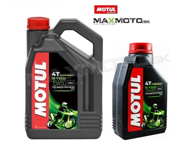 Olej MOTUL 5100 4T ESTER 15W50