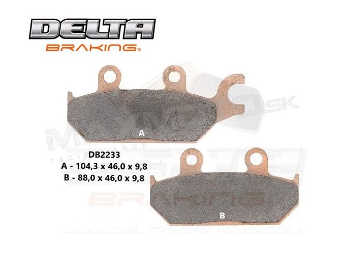 brzdove obloženie DB2233