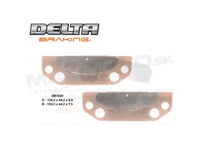 brzdove obloženie polaris ranger DB7020