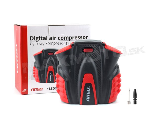 Digitálny vzduchový kompresor do auta Acomp-16 AMIO - 12V