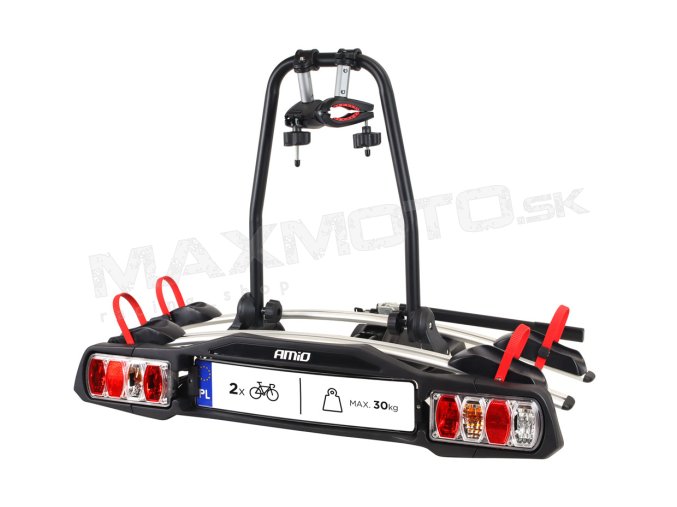 Nosič na bicykle na ťažné zariadenie auta TBC-01/2 AMIO - pre 2 bicykle (30kg)
