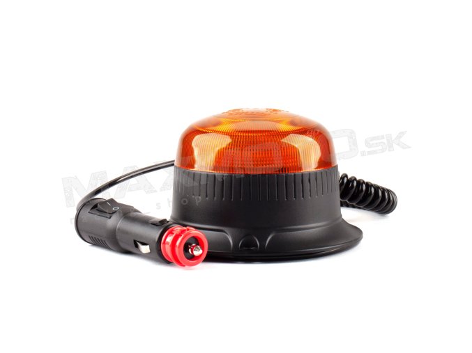 Výstražný LED maják W21ml AMIO - 12-24V, 18 LED