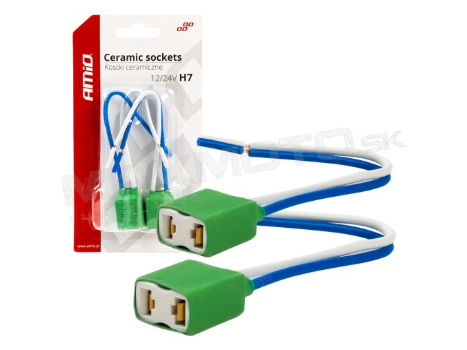 Keramické pätice H7 AMIO - 2ks
