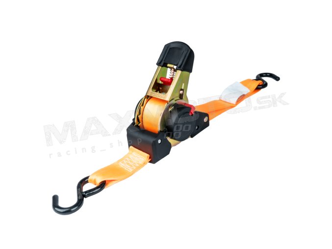 Upínací pás s račňou S-TYPE AMIO - 640/ 320kg, 25mm, 3.5m
