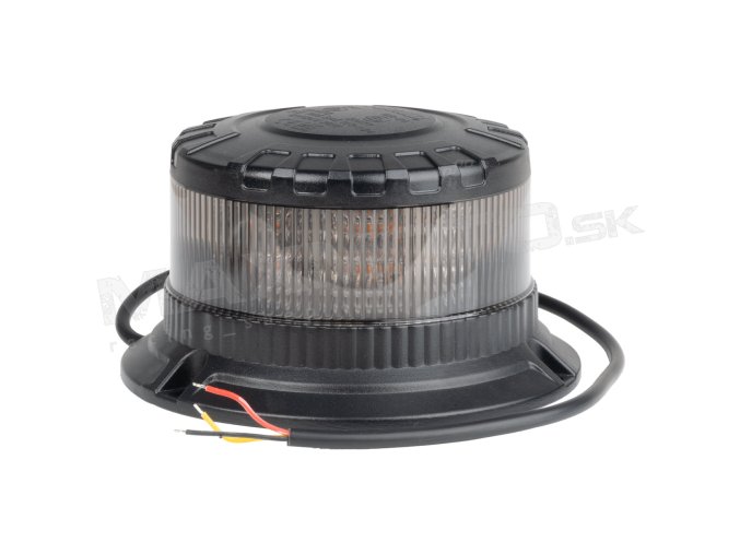 LED vystražný maják W28B 12V 24V AMiO-04109
