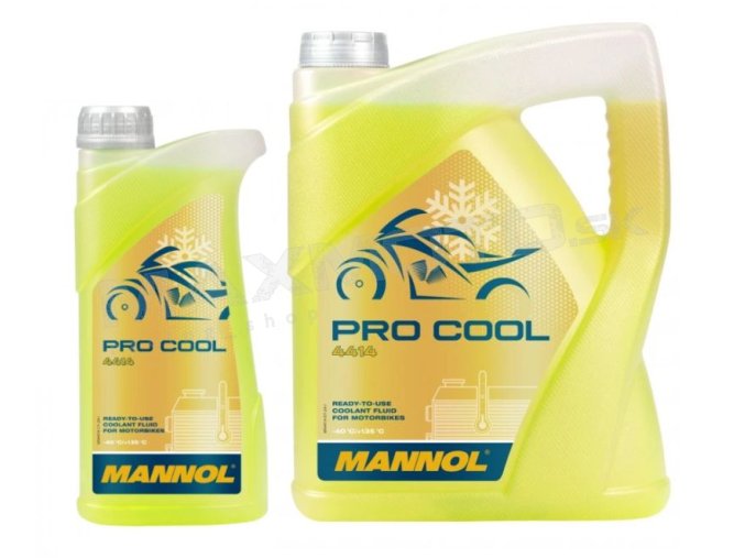 Chladiaca kvapalina MANNOL PRO COOL -40/+135, žltá
