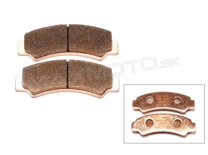 Brzdové obloženie LINHAI Landforce 550L/ 650L, predné/ zadné, 65165, 65166