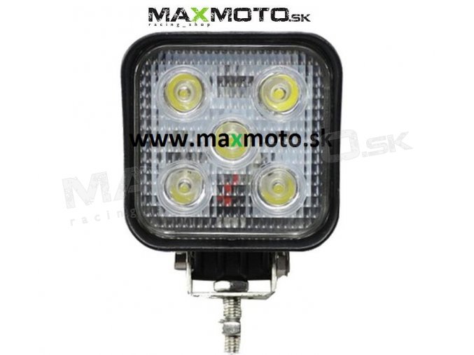 LED svetlo štvorcové 5x3W, MINI 85mm, 1000lm