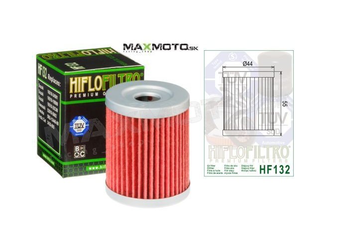 Olejový filter ARCTIC CAT 250/300, SUZUKI 160/230/250/300 HF132