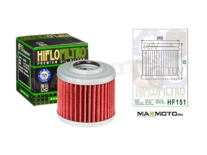 Olejový filter BRP DS650 711256185, HF151