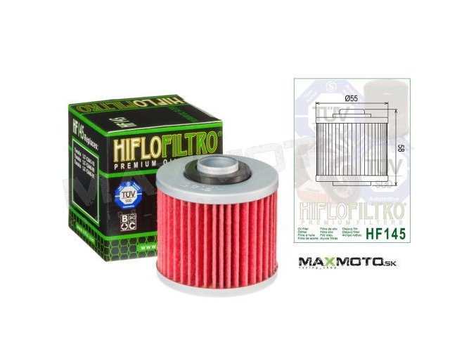 Olejový filter YAMAHA Grizzly 600 98-01, Raptor 700 06-19, HF145
