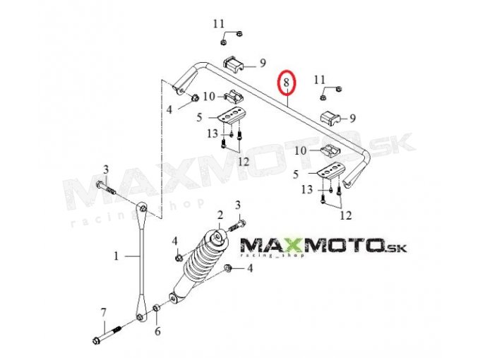 Stabilizator ACCESS Max 4 5 71245 A08 000