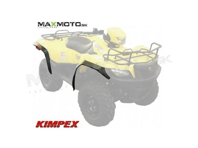 Rozširovacie plasty blatníkov SUZUKI Kingquad 450, 700, 750 05-16