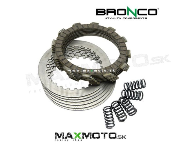 Spojková sada YAMAHA Raptor 660, lamely, plechy a pružiny spojky