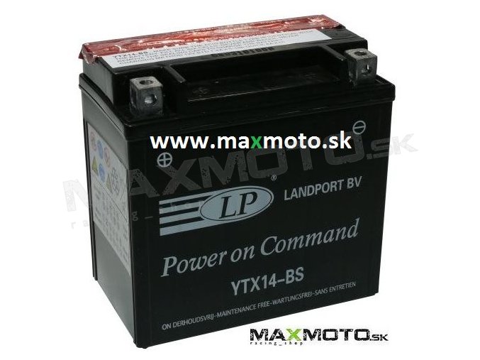 Batéria YTX14-BS, GTX14-BS, STX14-BS-MF, 12V, 14Ah, 152x88x147, AGM, SLA